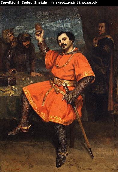 Gustave Courbet Portrait of Louis Gueymard